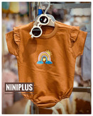 بادی لباسی طرح رنگین کمان