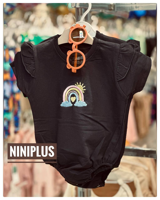 بادی لباسی طرح رنگین کمان