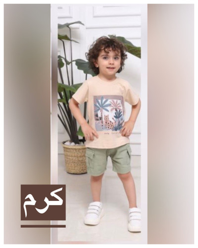 ست تیشرت شلوارک نخل 2009 .........................................19336