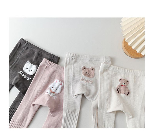 جوراب شلواری کف استپ پشت استیکردار.......... ...............19911