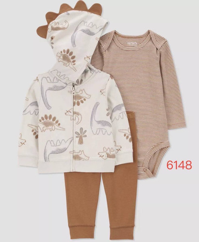 ست سوییشرت بادی شلوار کارترز دنیای دایناسوری کرم ........18576