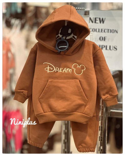 ست هودی شلوار میکی دریم ...........18363