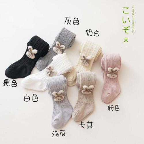 جوراب شلواری کبریتی طرح خرگوش و پاپیون ............19597