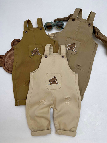 بیلر کتان طرح تدی -مناسب شش ماه تا سه سال .............................18411