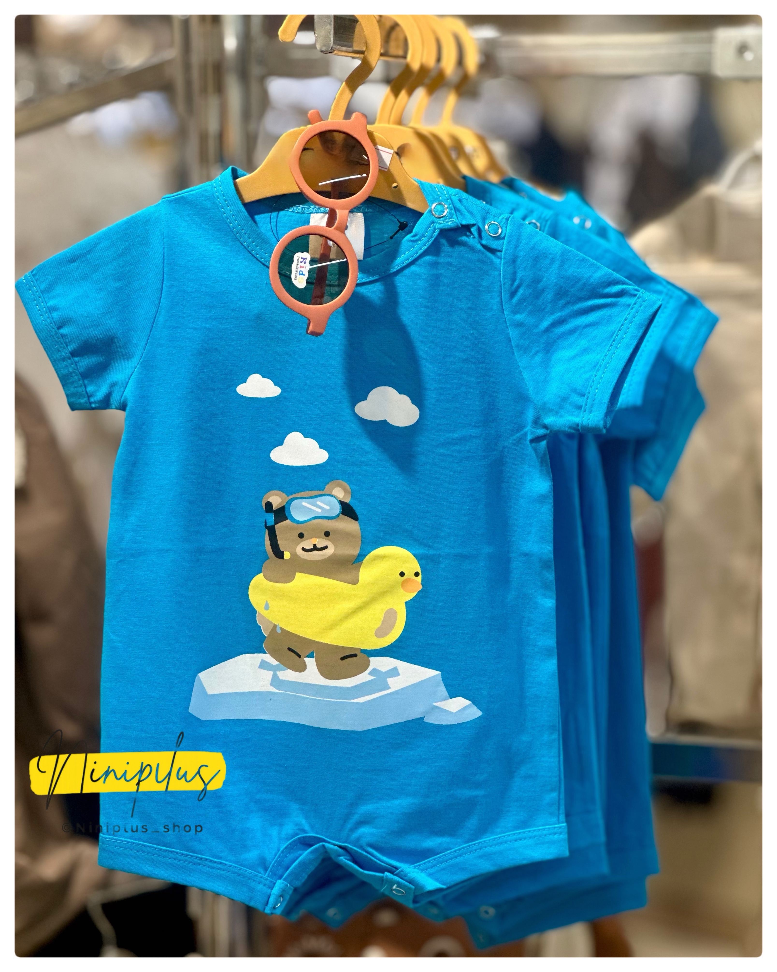 رامپر نخی کودک | پنبه یکرو، ۶ ماه تا ۳ سال...............17513