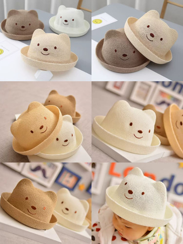 کلاه باکت لبه تاشوی کنفی تدی ................................18705