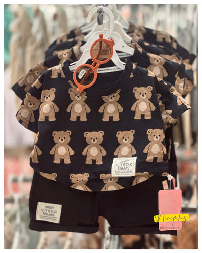 ست تیشرت شلوارک خرس. تدی ............ 15451