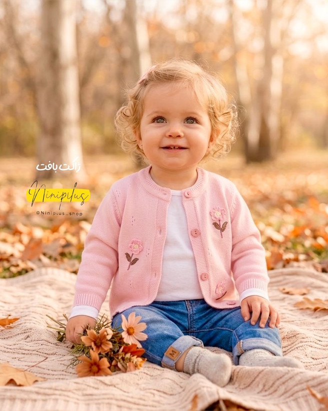 ژاکت نرم و لطیف کودک 1 تا 3 سال | مناسب پاییز و زمستان ........ 20375